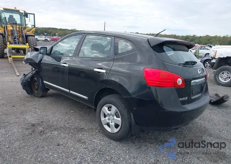 2011 Nissan Rogue S from USA, damaged, VIN JN8AS5MT9BW561382